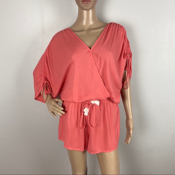 YOUNG FABULOUS & BROKE V-NECK ROMPER - Picture 2 of 6